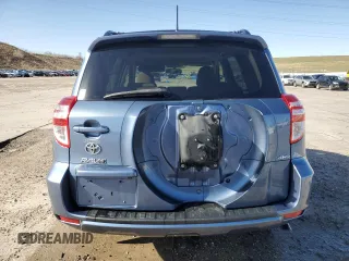 2011 Toyota RAV4 with VIN 2T3BK4DV5BW054067, listed as a Copart auction lot 52183995 with 124,547 mi miles and Salvage Title. Bid and sale history available at carsss.com. Image 6.
