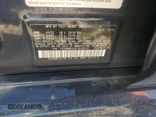 2012 Subaru Legacy Limited with VIN 4S3BMBK66C3020816, listed as a Copart auction lot 61534355 with 111,672 mi miles and Salvage title. Bid and sale history available at DreamBid. Image 12.
