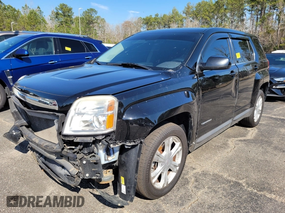 2017 GMC Terrain SLE with VIN 2GKFLSEK3H6278471, listed as a IAAI auction lot 41688257 with 142,564 mi miles. Bid and sale history available at carsss.com. Image 2.