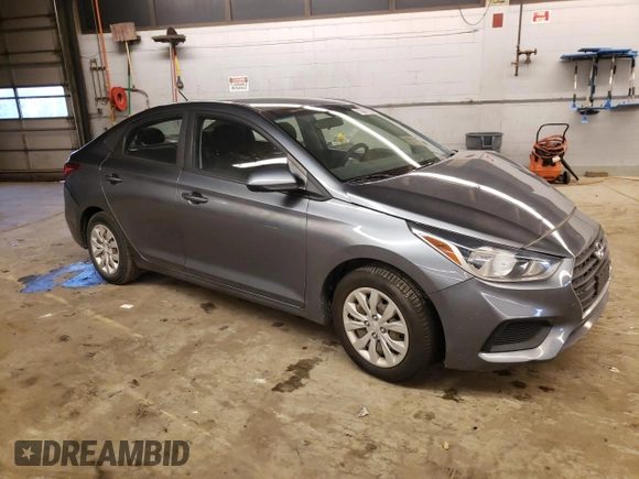 2018 Hyundai Accent SEL with VIN 3KPC24A3XJE007988, listed as a Copart auction lot 73647133 with 54,949 mi miles. Bid and sale history available at carsss.com. Image 4.