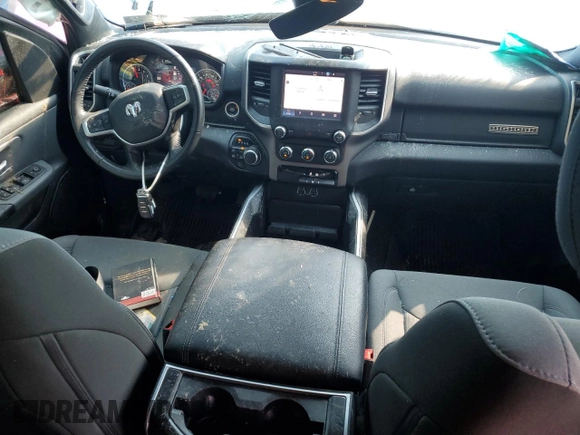 2022 Ram 1500 Big Horn with VIN 1C6RRFFG1NN461553, listed as a Copart auction lot 56664505 with 34,926 mi miles and Salvage title. Bid and sale history available at DreamBid. Image 8.