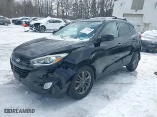 2015 Hyundai Tucson SE with VIN KM8JU3AG2FU103035, listed as a IAAI auction lot 41592256 with 105,792 mi miles. Bid and sale history available at carsss.com. Image 17.