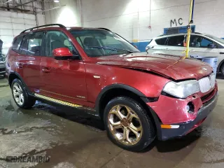 2010 BMW X3 xDrive30i with VIN WBXPC9C41AWJ37409, listed as a Copart auction lot 50318045 with 159,516 mi miles and Clean Title. Bid and sale history available at carsss.com. Image 4.