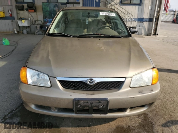 1999 Mazda Protege DX z VIN JM1BJ2223X0137153, wystawiony jako Copart lot #87899735 z przebiegiem 154 209 mil mil oraz Szkoda całkowita • Salvage title. Historia ofert i sprzedaży dostępna na DreamBid. Obrazek 5.