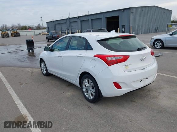 2013 Hyundai Elantra GT with VIN KMHD35LE1DU145894, listed as a IAAI auction lot 41828751 with 90,529 mi miles. Bid and sale history available at carsss.com. Image 3.