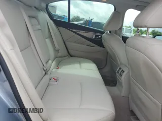 2015 Infiniti Q50 with VIN JN1BV7AP6FM347741, listed as a Copart auction lot 54668405 with 84,788 mi miles and Salvage title. Bid and sale history available at DreamBid. Image 10.