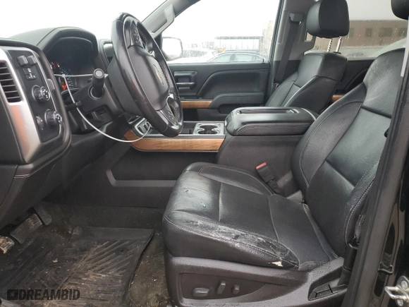 2015 Chevrolet Silverado 1500 LTZ with VIN 3GCUKSECXFG523153, listed as a Copart auction lot 44009825 with 106,763 mi miles and Salvage Title. Bid and sale history available at carsss.com. Image 7.