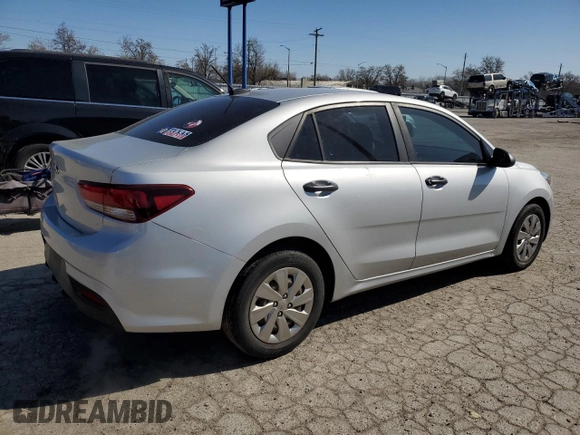 2018 Kia Rio LX with VIN 3KPA24AB2JE069190, listed as a Copart auction lot 51921505 with 73,312 mi miles and Salvage Title. Bid and sale history available at carsss.com. Image 3.