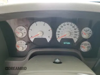 2008 Dodge Ram 2500 SLT with VIN 3D7KS28A18G250839, listed as a Copart auction lot 46255255 with 107,405 mi miles and Salvage Title. Bid and sale history available at carsss.com. Image 9.