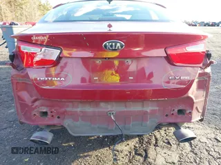 2015 Kia Optima EX with VIN 5XXGN4A75FG364506, listed as a IAAI auction lot 41701331 with 120,412 mi miles. Bid and sale history available at carsss.com. Image 6.