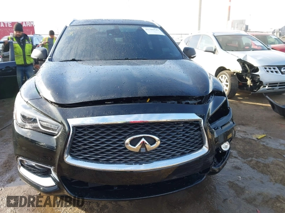 2019 Infiniti QX60 LUXE with VIN 5N1DL0MN4KC549132, listed as a IAAI auction lot 41786547 with 125,631 mi miles. Bid and sale history available at carsss.com. Image 13.