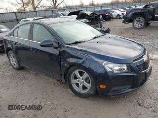 2014 Chevrolet Cruze 1LT with VIN 1G1PC5SB7E7460779, listed as a IAAI auction lot 41910952 with 76,539 mi miles and . Bid and sale history available at DreamBid. Image 1.