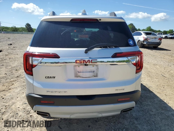 2020 GMC Acadia SLT z VIN 1GKKNULS0LZ111215, wystawiony jako Copart lot #54227235 z przebiegiem 39 406 mil mil oraz Szkoda całkowita • Salvage title. Historia ofert i sprzedaży dostępna na DreamBid. Obrazek 6.