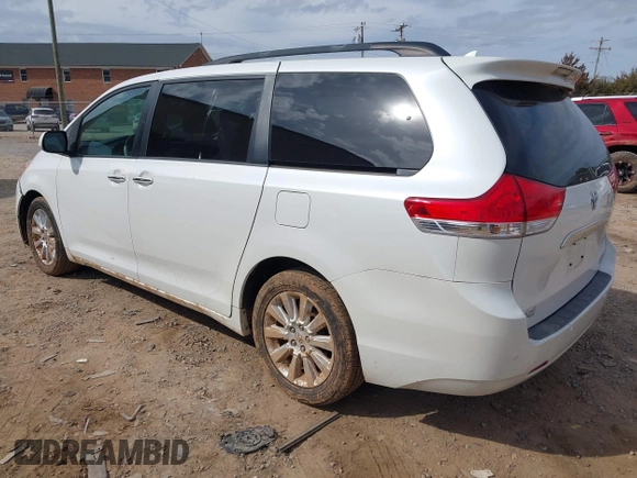 2012 Toyota Sienna XLE with VIN 5TDDK3DC3CS041984, listed as a IAAI auction lot 41711974 with 149,879 mi miles. Bid and sale history available at carsss.com. Image 3.