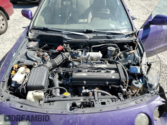 1996 Acura Integra LS with VIN JH4DB7653TS005093, listed as a Copart auction lot 57783383 with 217,250 mi miles and Salvage title. Bid and sale history available at DreamBid. Image 11.