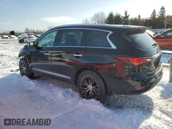 2020 Infiniti QX60 Luxe with VIN 5N1DL0MM3LC528958, listed as a Copart auction lot 43874275 with 26,388 mi miles and Salvage title. Bid and sale history available at DreamBid. Image 2.