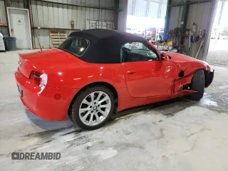2006 BMW Z4 3.0si with VIN 4USBU535X6LW92089, listed as a Copart auction lot 73122204 with 105,502 mi miles and Salvage title. Bid and sale history available at DreamBid. Image 3.