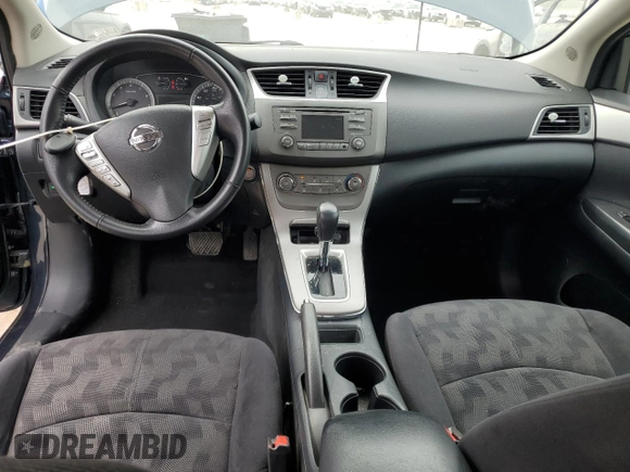 2013 Nissan Sentra SV with VIN 3N1AB7AP1DL754426, listed as a Copart auction lot 52107795 with 51,817 mi miles and Salvage Title. Bid and sale history available at DreamBid. Image 8.