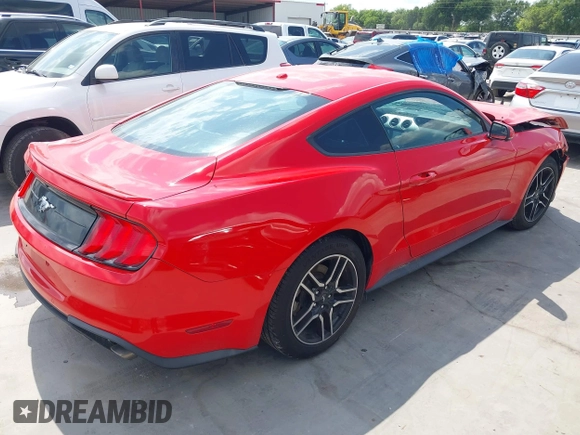 2020 Ford Mustang EcoBoost with VIN 1FA6P8THXL5111643, listed as a IAAI auction lot 42223704 with 59,170 mi miles and . Bid and sale history available at DreamBid. Image 4.