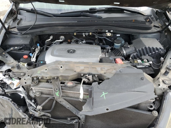 2010 Acura MDX with VIN 2HNYD2H25AH519156, listed as a Copart auction lot 47426815 with 134,241 mi miles and Salvage Title. Bid and sale history available at carsss.com. Image 12.