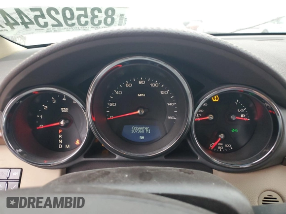 2009 Cadillac CTS AWD z VIN 1G6DT57V390101668, wystawiony jako Copart lot #83592544 z przebiegiem 107 368 mil mil oraz Szkoda całkowita • Salvage title. Historia ofert i sprzedaży dostępna na DreamBid. Obrazek 9.