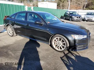 2017 Audi A6 Premium Plus with VIN WAUG8AFCXHN047689, listed as a Copart auction lot 43211325 with 130,169 mi miles and Salvage Title. Bid and sale history available at carsss.com. Image 4.