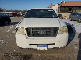 2007 Ford F-150 STX with VIN 1FTRX14W27FB66003, listed as a Copart auction lot 42563555 with 255,302 mi miles and Salvage Title. Bid and sale history available at carsss.com. Image 5.