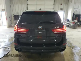 2018 BMW X5 xDrive35i with VIN 5UXKR0C5XJ0X91529, listed as a Copart auction lot 53244145 with 132,249 mi miles and Salvage Title. Bid and sale history available at carsss.com. Image 6.