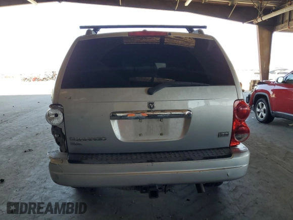 2005 Dodge Durango SLT with VIN 1D8HB48D15F509693, listed as a Copart auction lot 63785675 with 228,583 mi miles and Salvage title. Bid and sale history available at DreamBid. Image 6.