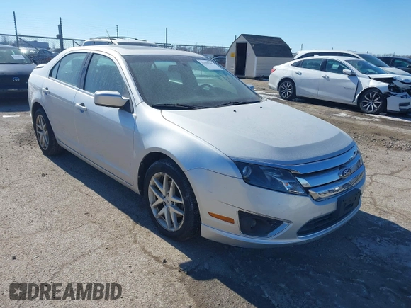 2011 Ford Fusion SEL with VIN 3FAHP0CG5BR195576, listed as a IAAI auction lot 41590285 with 80,389 mi miles. Bid and sale history available at carsss.com. Image 1.