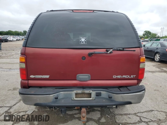 2003 Chevrolet Tahoe LS with VIN 1GNEC13Z63R237645, listed as a Copart auction lot 55961605 with Not provided miles and Salvage title. Bid and sale history available at DreamBid. Image 6.