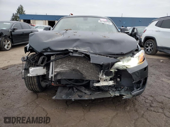 2015 BMW 2 Series 228i xDrive with VIN WBA1F7C51FVX95555, listed as a Copart auction lot 86795714 with 135,008 mi miles and Clean Title. Bid and sale history available at carsss.com. Image 5.