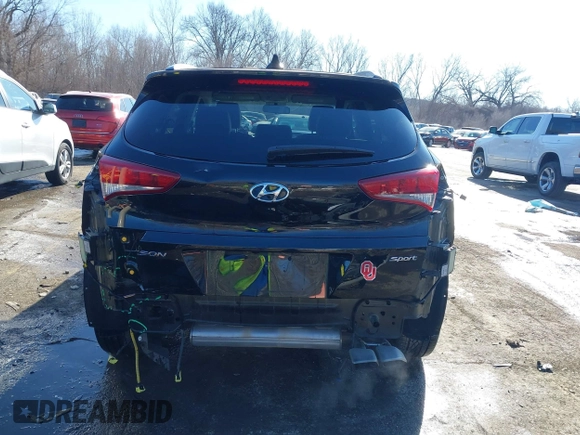 2018 Hyundai Tucson Sport with VIN KM8J33ALXJU771481, listed as a IAAI auction lot 41399335 with 64,905 mi miles. Bid and sale history available at carsss.com. Image 17.