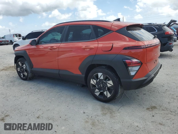 2024 Hyundai Kona SEL with VIN KM8HB3AB2RU115599, listed as a Copart auction lot 50888805 with 9,738 mi miles and Salvage Title. Bid and sale history available at DreamBid. Image 2.