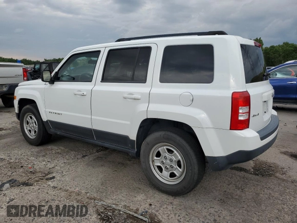 2015 Jeep Patriot Sport with VIN 1C4NJRBB5FD408615, listed as a Copart auction lot 62311915 with 168,203 mi miles and Non repairable. Bid and sale history available at DreamBid. Image 2.