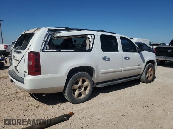 2007 Chevrolet Suburban LT with VIN 3GNFC16097G300308, listed as a Copart auction lot 84014154 with 168,618 mi miles and Salvage title. Bid and sale history available at DreamBid. Image 3.