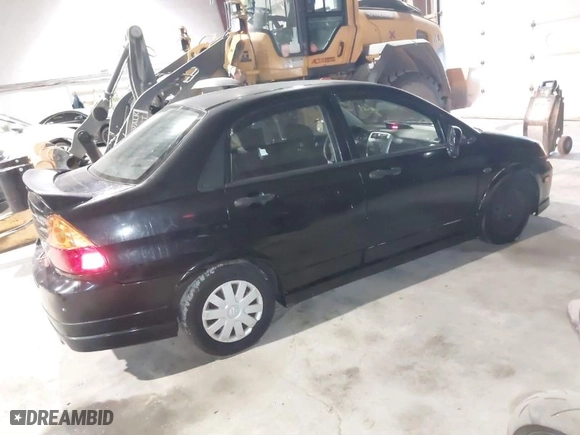 2005 Suzuki Aerio S with VIN JS2RA62S255250278, listed as a IAAI auction lot 41322109 with 144,980 mi miles. Bid and sale history available at carsss.com. Image 4.