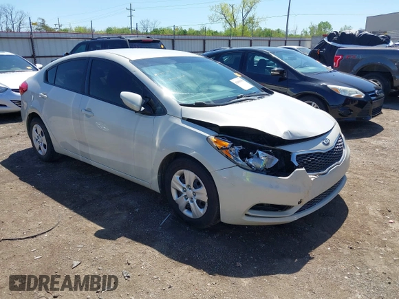 2015 Kia Forte LX with VIN KNAFK4A64F5341781, listed as a IAAI auction lot 42006968 with 219,151 mi miles and . Bid and sale history available at carsss.com. Image 1.