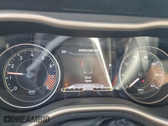2014 Jeep Cherokee Limited with VIN 1C4PJMDS5EW197184, listed as a Copart auction lot 55699605 with 180,090 mi miles and Clean Title. Bid and sale history available at carsss.com. Image 9.
