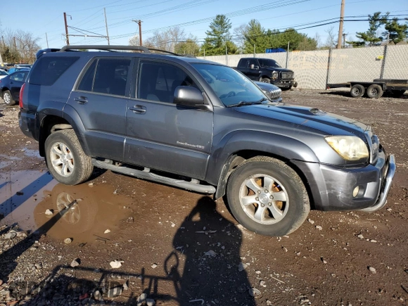 2007 Toyota 4Runner SR5 with VIN JTEBT14R470066202, listed as a Copart auction lot 52189585 with 282,632 mi miles and Salvage Title. Bid and sale history available at DreamBid. Image 4.