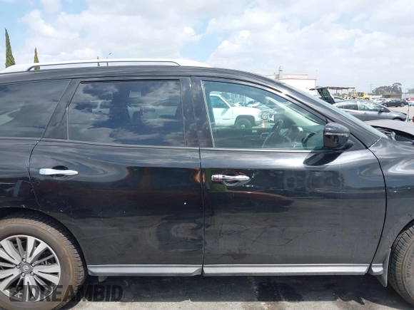 2017 Nissan Pathfinder SL with VIN 5N1DR2MN2HC635509, listed as a IAAI auction lot 41910907 with 83,459 mi miles and . Bid and sale history available at DreamBid. Image 14.