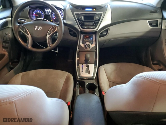 2013 Hyundai Elantra GLS PZEV with VIN 5NPDH4AE7DH442553, listed as a Copart auction lot 87418364 with 165,324 mi miles and Salvage Title. Bid and sale history available at carsss.com. Image 8.