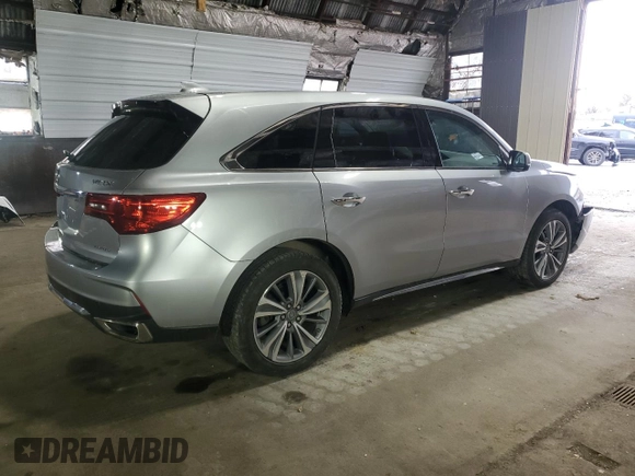 2018 Acura MDX Technology z VIN 5J8YD4H56JL009110, wystawiony jako Copart lot #51992115 z przebiegiem 109 258 mil mil oraz Szkoda całkowita • Salvage title. Historia ofert i sprzedaży dostępna na DreamBid. Obrazek 3.