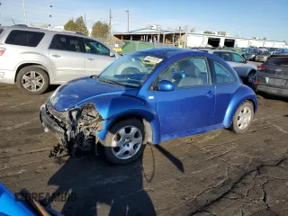 2003 Volkswagen New Beetle Coupe GLS with VIN 3VWCK21C73M424690, listed as a Copart auction lot 44572975 with 118,068 mi miles and Salvage Title. Bid and sale history available at carsss.com. Image 1.