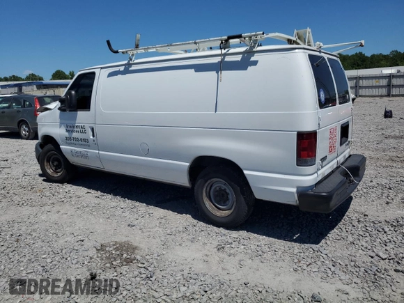 2009 Ford Econoline Cargo Commercial with VIN 1FTNE14W99DA93361, listed as a Copart auction lot 61009574 with 299,496 mi miles and Salvage Title. Bid and sale history available at DreamBid. Image 2.