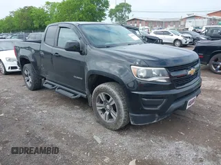 2018 Chevrolet Colorado 2WD Work Truck with VIN 1GCHSBEA9J1111958, listed as a IAAI auction lot 42097850 with 91,562 mi miles. Bid and sale history available at carsss.com. Image 1.