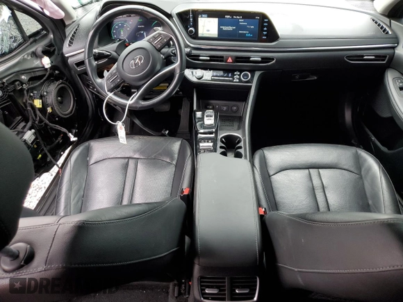 2020 Hyundai Sonata Hybrid Limited with VIN KMHL54JJXLA013913, listed as a Copart auction lot 68998073 with 115,396 mi miles. Bid and sale history available at carsss.com. Image 8.
