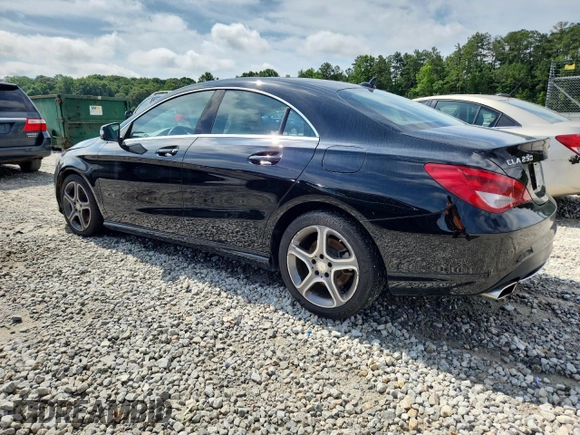 2014 Mercedes-Benz CLA 250 with VIN WDDSJ4GBXEN122630, listed as a Copart auction lot 60613895 with 200,827 mi miles and Salvage title. Bid and sale history available at DreamBid. Image 2.