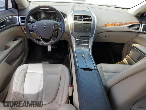 2016 Lincoln MKZ with VIN 3LN6L2GKXGR620364, listed as a Copart auction lot 55412135 with 121,380 mi miles and Salvage title. Bid and sale history available at DreamBid. Image 8.