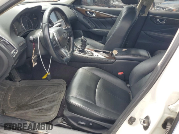 2018 Infiniti Q50 Luxe z VIN JN1EV7APXJM360210, wystawiony jako Copart lot #59193045 z przebiegiem 174 679 mil mil oraz Czysty tytuł • Clean title. Historia ofert i sprzedaży dostępna na DreamBid. Obrazek 7.